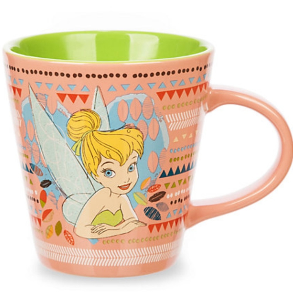 Disney Mug Cup Featuring Peter Pans Tinkerbell